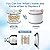 MakeFit Shower Head Filter Replacement Cartridge for MakeFit Filtered Shower Head - H5H117 (2-PACK)