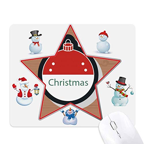 Tapis de souris Noël bonhomme de neige idée cadeau de fin d'année