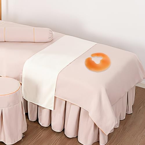Support facial polyvalent en silicone KICHOUSE, appuie-tête durable orange - 5