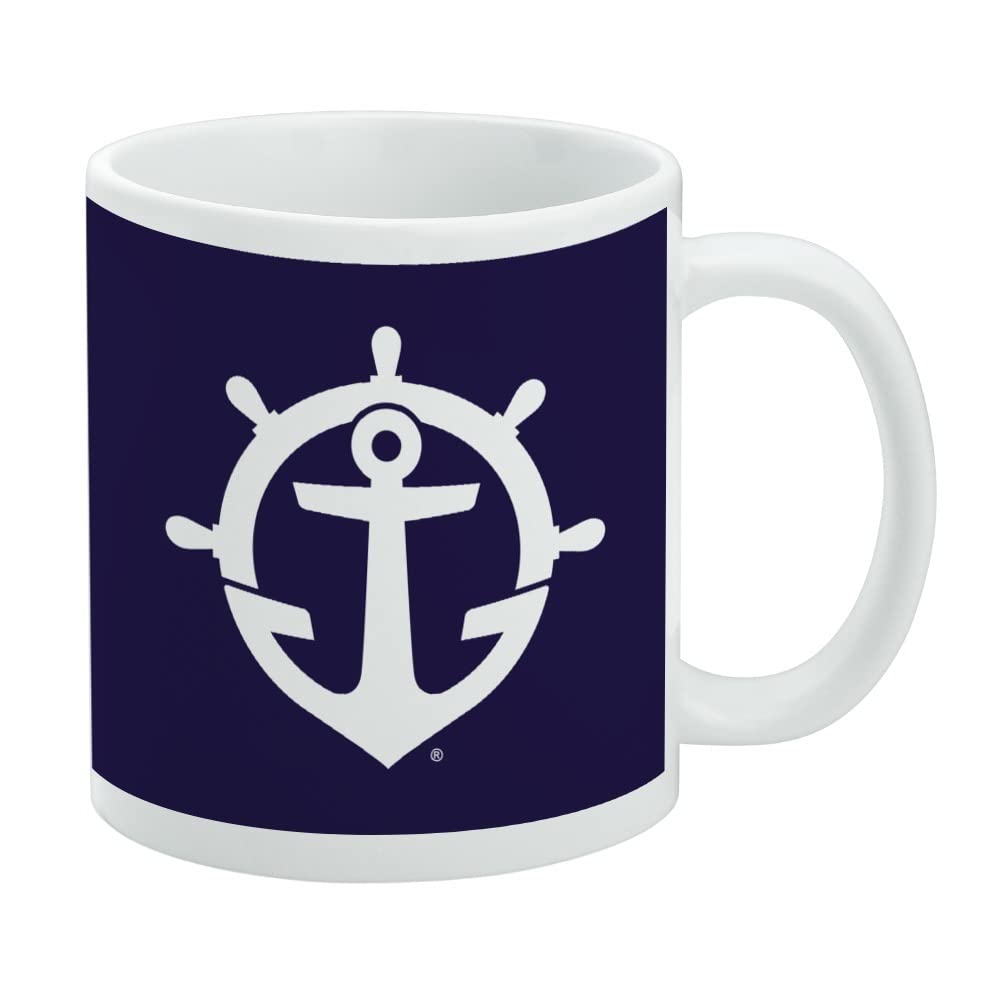 University of Portland Pilots Logo Ceramic Coffee Mug, Novelty Gift Mugs for Coffee, Tea and Hot Drinks, 11oz, White