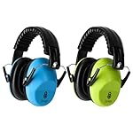 2 Pack Noise Canceling Headphones for Kids, Kids Ear Protection Earmuffs for Autism, Toddler, Children, Noise Cancelling Sound Proof Earmuffs/Headphones for Concerts, Air Shows, Fireworks