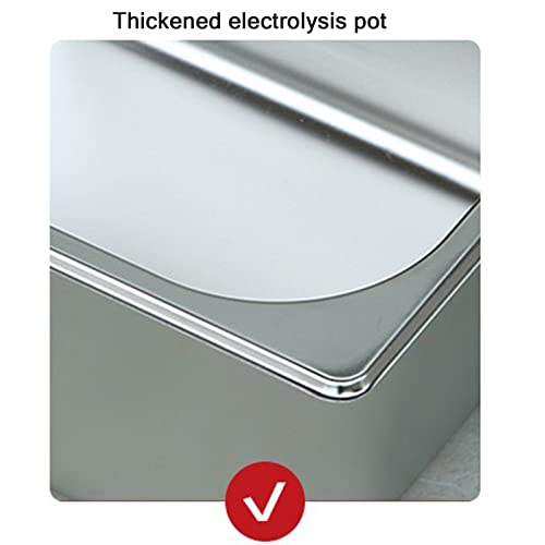 YQJY Chafing Dish | Edelstahl Warmhaltebehälter | Speisenwärmer | Wärmebehälter |für Catering, Buffet Und Party Gilt Für… – Bild 3