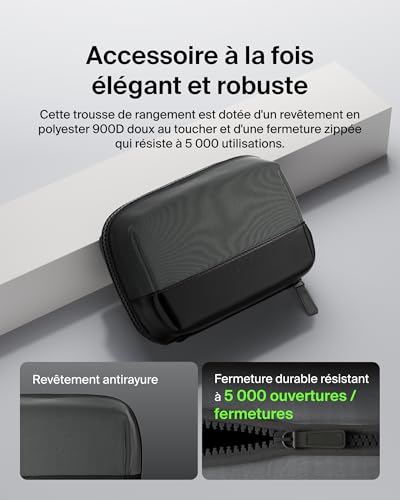 Organisateur Cables Voyage : Belkin Trousse de Rangement, pour Appareils Mobiles, Câbles et Acc... – Image 3
