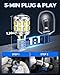 Marsauto Upgraded 912 921 LED Bulb Reverse Light, T15 LED Bulb Backup Light for W16W 906 904 902 921 Reverse Light Bulb with Projector 500% Brighter 6000K Xenon White Non-Polarity Pack of 2
