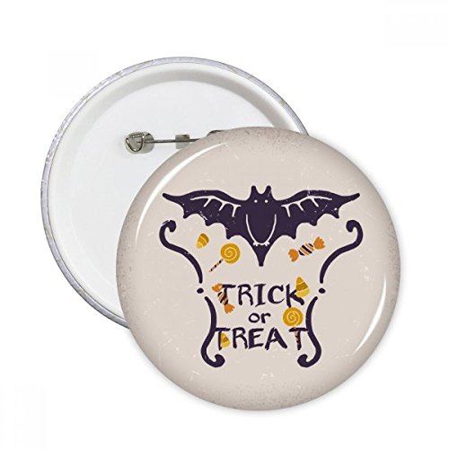 Badge bouton Halloween de décoration vêtements multicolore taille M avec motif cartoon