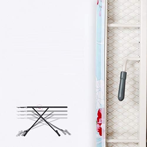 Adjustable Ironing Board 110x31x86CM with Skin-Friendly Printed Cotton Cover, Large Size for Laundry Room, 6 Color Options, Sturdy and Space-Saving Design