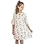 Amazon.com: Smukke, Big Girls Floral Printed Dress with Lace Trim or ...
