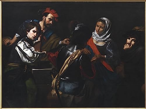 Impression d'art Valentin De Boulogne tableau de maître sur toile premium 60x90