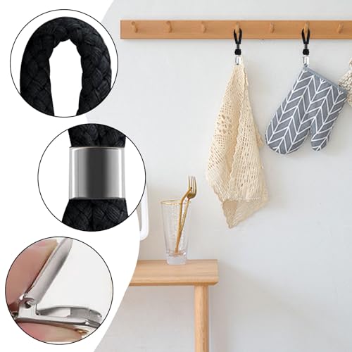 8 Stück Aufhänger für Handtücher, Handtuchklammern, Handtuch Clips zum Aufhängen, Handtuchaufhänger, Handtuch Aufhänger für Häusern Schränken Und Badezimmern