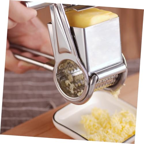 Rallador Giratorio Manual De Queso Acero Inoxidable miniatura 6