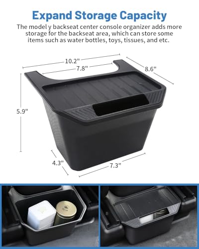 Image of Shademax Trash Can for 2020-2025 Tesla Model Y