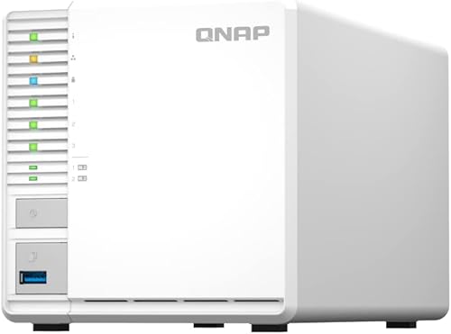 Miniatura 53 de QNAP TS-664-8G-US NAS de escritorio de alto rendimiento de 6 bahías con procesador Intel Celeron Quad-Core, ranuras PCIe M.2 y conectividad de red