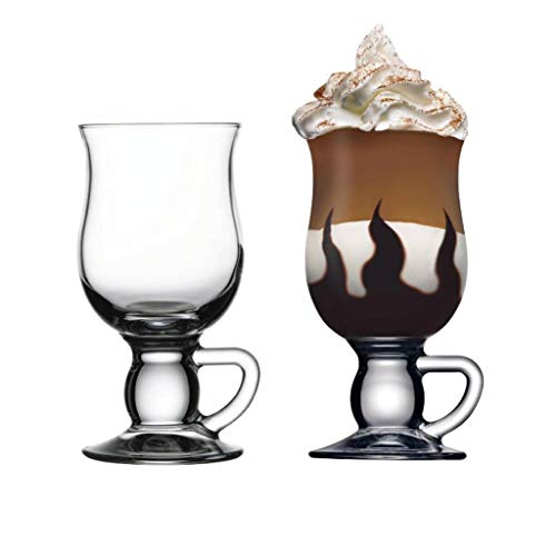 "Irish Whiskey Museum" True Irish Coffee Glass (Gift Box Set of 2)
