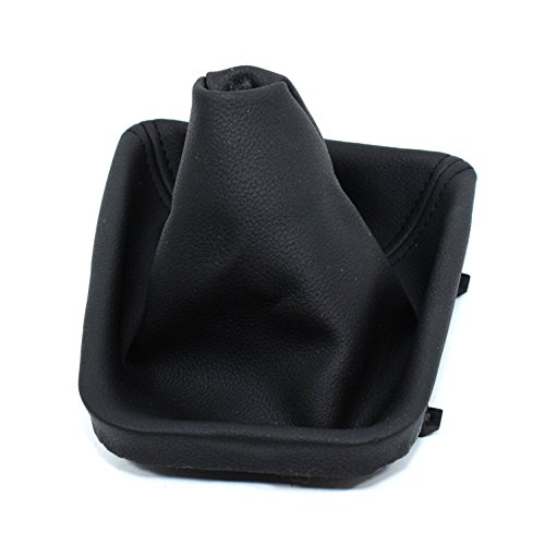 Funda para palanca de cambios de piel negra