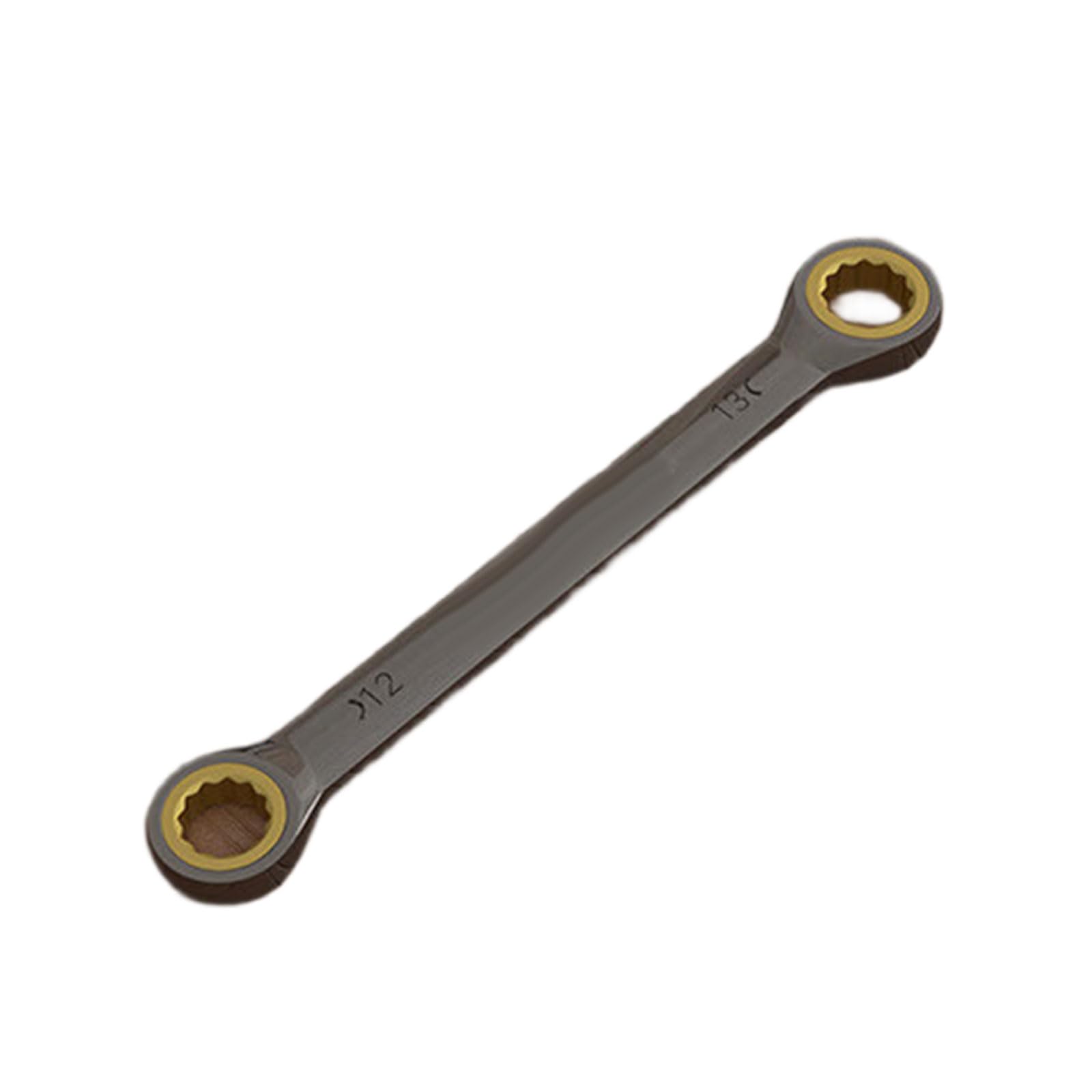 Msioytog Household 12 Point Offset Spanner Double Box End Double Head Wrench Workshop Tool Offset Box End Wrench Car Maintenance