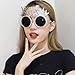 Soochat Happy New Year Eyeglasses New Year Party Glasses Photo Booth Props Glasses for New Year's Eve Party Decors