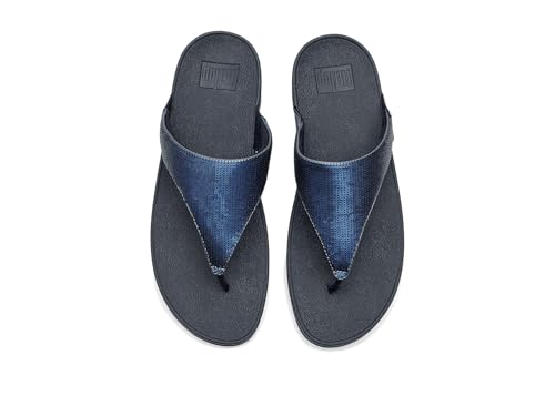 Image of FitFlop Women's, Lulu Sequin Thong Sandal