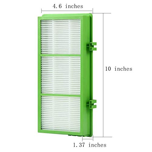 DerBlue 4 pcs Allergen Remover True HEPA Filter Compatible with Holmes AER1 Filter, Replacement Parts # HAPF300AH-U4R - Thumbnail 2