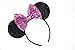 Light Purple Mickey Ears,Tangled Mickey Ears,Lilac Mickey Ears, Sequin Mickey Ears