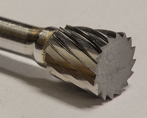 Fresa de carburo sólido SN-51 simple corte 1/4"x1/4" miniatura 2