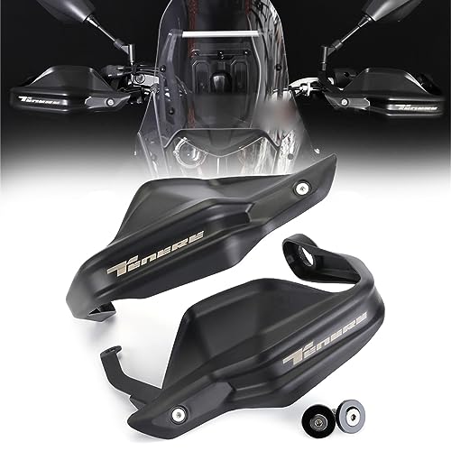 Protection guidon moto Yamaha XTZ700 contre le vent et les chutes