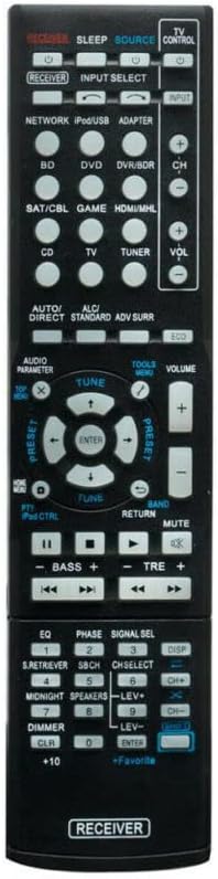 Replacement Remote Control Replace for TV/Audio/Projector for Pioneer SC-57 SC-61 VSX-1017TXV-K VSX-D414-S AV Receiver