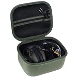 Peyyargo Duro Custodia Protettiva Compatibile con Walker's Paraorecchie elettroniche Razor Slim (Amry Verde)