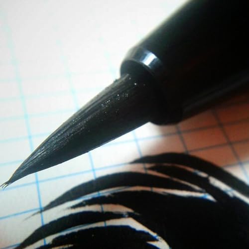 Image of Posca PCF-350 Paint Marker | 1-10 mm Soft Brush Tip (Multicolor, Pack of 4)