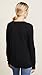 Anthony Thomas Melillo ATM Women's Long Sleeve Destroyed Wash Tee, Black, M