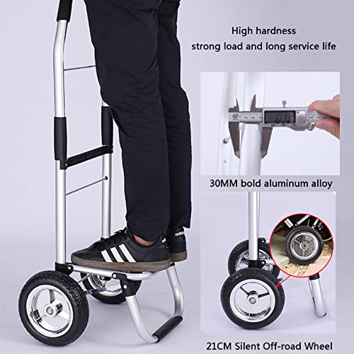 Household Products Utility-einkaufswagen, Zusammenklappbarer Einkaufswagen mit Abnehmbarer Oxford-Einkaufstasche… – Bild 6