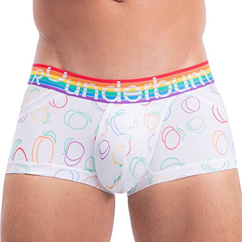 Mens Underwear Navy Mens Boxer Briefs Boxer with Butt Enhancing Pads White XL Mens Underwear Navy Mens Boxer Briefs Boxer with Butt Enhancing Pads White XL