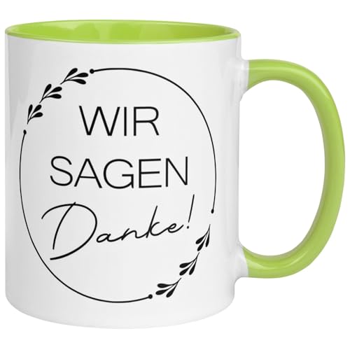 Dankeschön Geschenk Tasse | Wir sagen Danke | Danke Geschenke Kaffee Becher | Abschiedsgeschenk Team Kollegen Kollegin Dankeschön Geschenk Tasse | Wir sagen Danke | Danke Geschenke Kaffee Becher | Abschiedsgeschenk Team Kollegen Kollegin