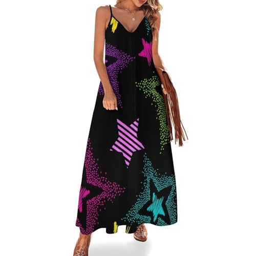 Robe longue pour femme été sans manches pour rester fraîche à la plage
