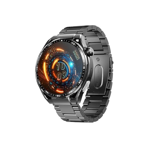 2025 Reloj Deportivo Hombre - De 𝐆𝐥𝐮𝐜𝐨𝐬𝐚 En Sangre Monitor 1.55' Reloj Deporte Hombre Podómetro Responder/Realizar Llamadas para Android Y iOS F2000530,Steel