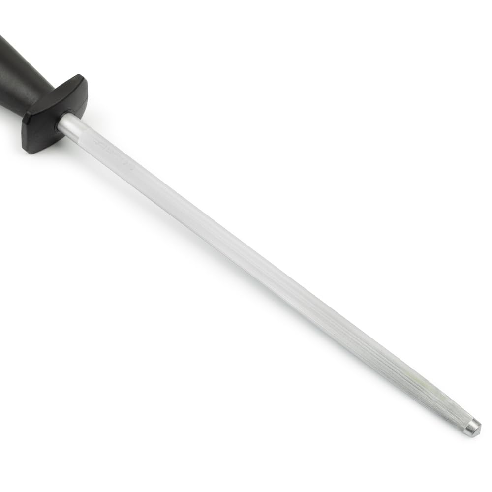 Arcos Krzesła serii - stal do ostrzenia - korpus ze stali węglowej powlekany chromem 23 cm - uchwyt polipropylenowy kolor czarny