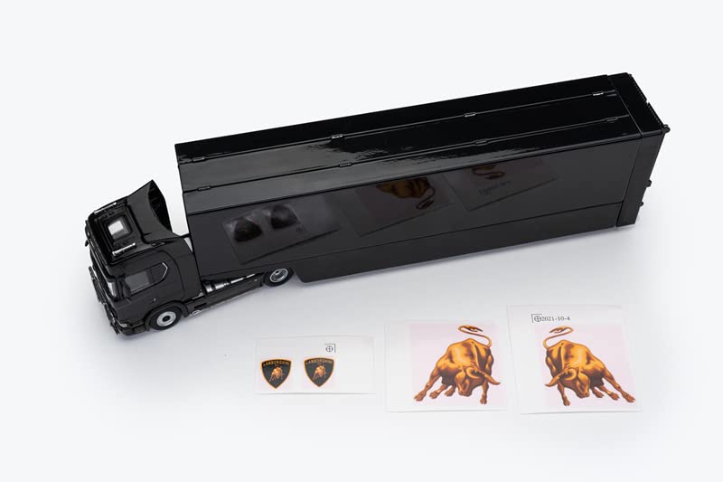 Amazon | KF 1/64 スカニア Scania S730 V8 黒 | ミニカー・ダイ