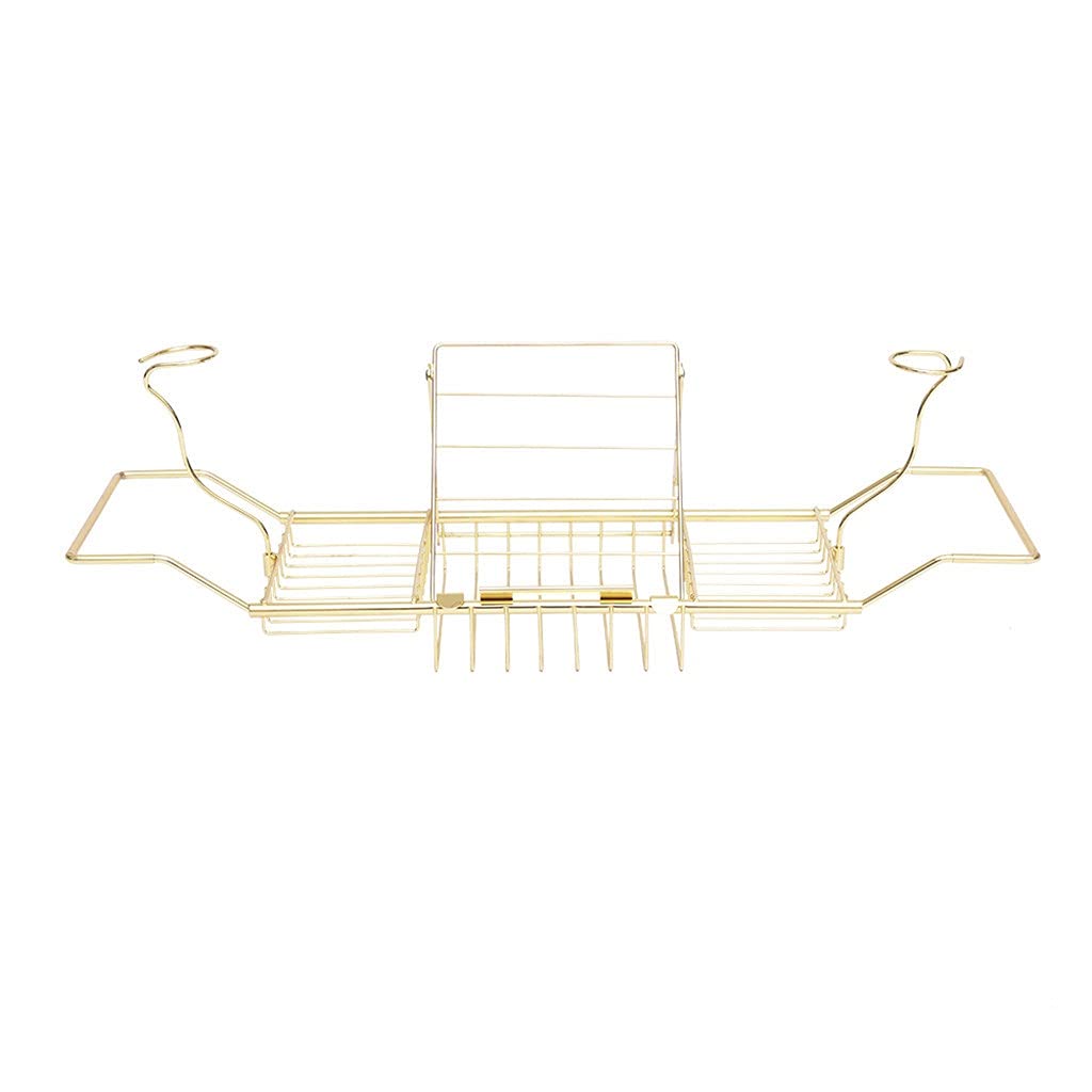 MYUYEE Bathtub Tray Household Drainage Retractable Bathtub Rack Bathroom Organizer Bathtub Tray Kitchen Sink Bathtub And Storage Rack Tray