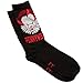 Hypnotic Hats It Pennywise Adult Crew Socks, Black,  6-12