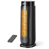 Photo Gallery aroeve stufetta elettrica basso consumo, potente 2000w ptc stufa elettrica, 4 modalità inclusa eco, 90° oscillazione, timer 24h, telecomando, protezione da surriscaldamento e ribaltamento, casa Photo Gallery aroeve stufetta elettrica basso consumo, potente 2000w ptc stufa elettrica, 4 modalità inclusa eco, 90° oscillazione, timer 24h, telecomando, protezione da surriscaldamento e ribaltamento, casa