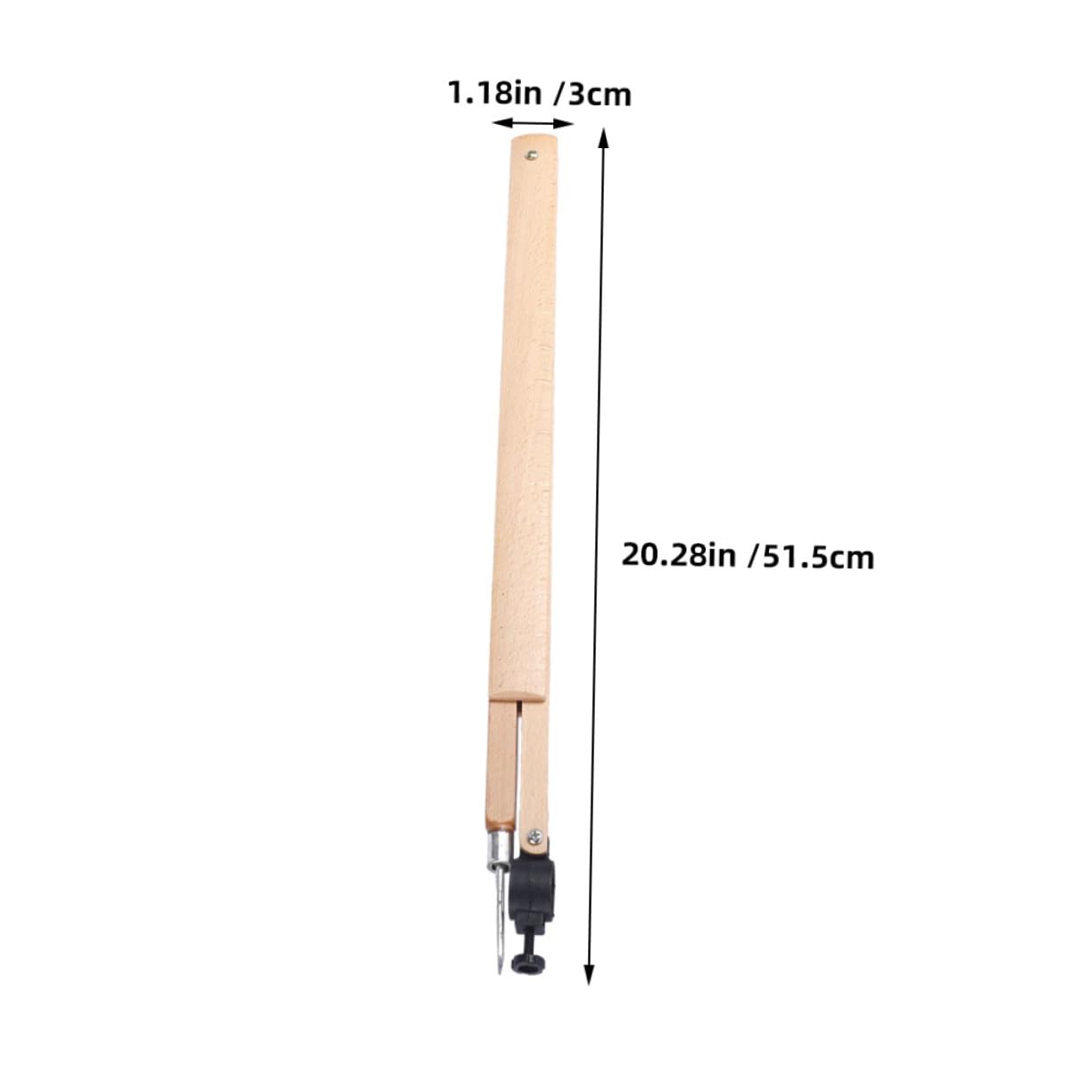 DOITOOL 4 Brújulas De Madera Para Material Escolar Material Didáctico Material Escolar Herramienta Para Dibujar Círculos Herramienta De Enseñanza Para Profesores Herramienta De