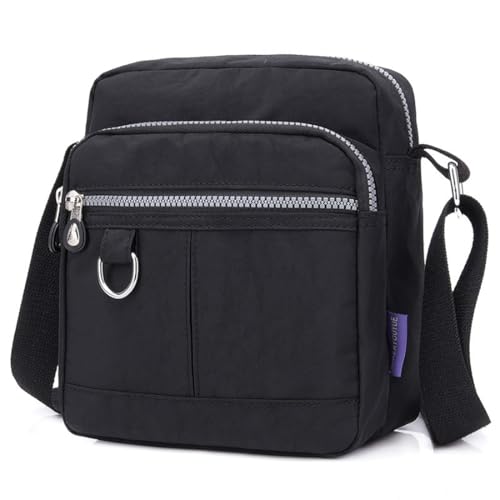 Crossbody Bag Purse For Women Nylon Waterproof Shoulder Handbags Casual Travel Messenger Bag Lightweight Pocketbooks