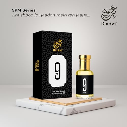 Image of 9 Pm Attar - Alcohol-Free Long Lasting Perfume Oil for Men & Women (6 Ml)