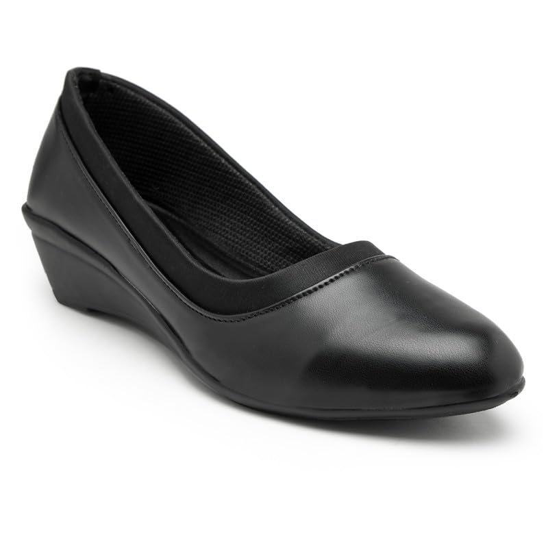 NATSHUZ Casual and Formal Comfortable Slip-on Flat Bellies for Womens and Girls for Fashion | Wedding | Party & Style (Black) (B0CQM8XPGN) Amazon Price History, Amazon Price Tracker