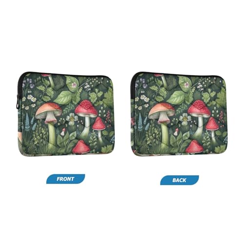 Funda para laptop 13-14 pulgadas impermeable verde miniatura 2