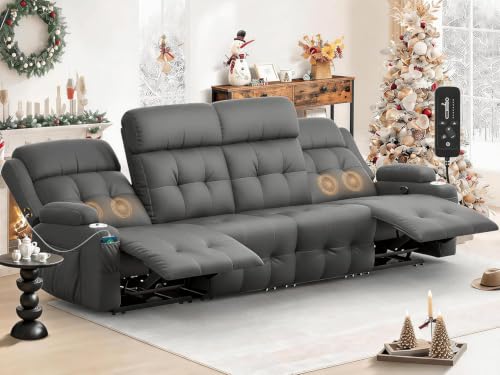 Furgatti Reclining Loveseat with Massage