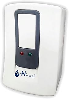 Natures 3L Electric Water Geyser, Wall Mounted, White, Copper Construction, LED Indicators, Modern Style, Automatic Ignition, 75°C Maximum Temperature
