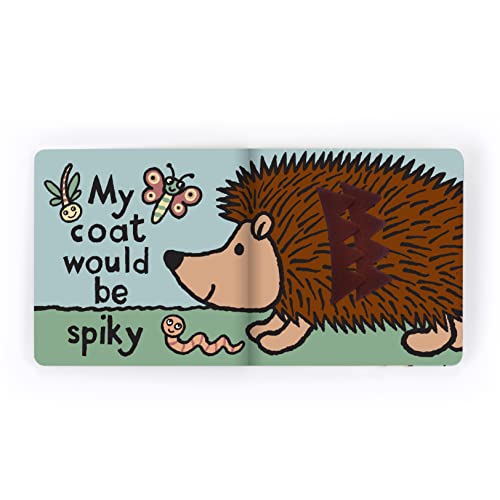 Image of Jellycat If I were a Hedgehog: A Touch and Feel Board Book Children's Book - Baby Gift