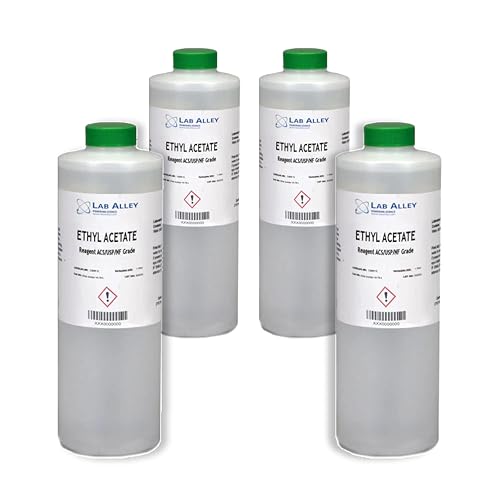 Ethyl Acetate, ACS/USP/NF Grade, 99.5%, 4 Liter (Sold as 4x1 Liter)