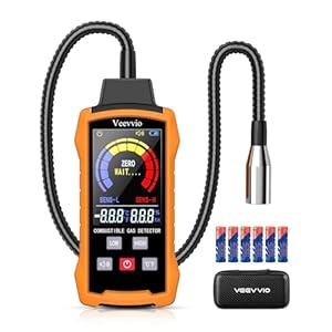 Natural Gas Detector with 18-I...