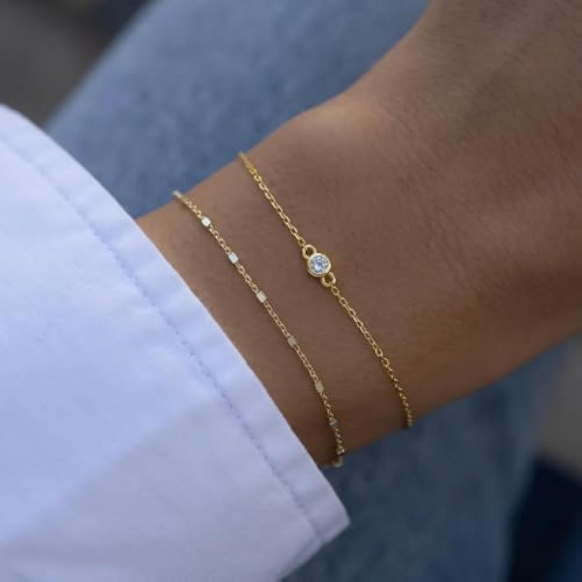 18K Gold Plated Satellite Chains Roll for DIY Jewelry Making